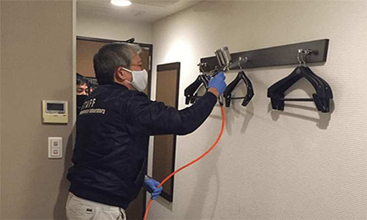 抗菌・抗ウィルス施工